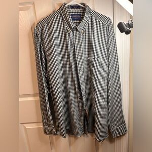 Pendleton Men's Flannel Varsity Shirt Outdoor cabin core Checkered button up